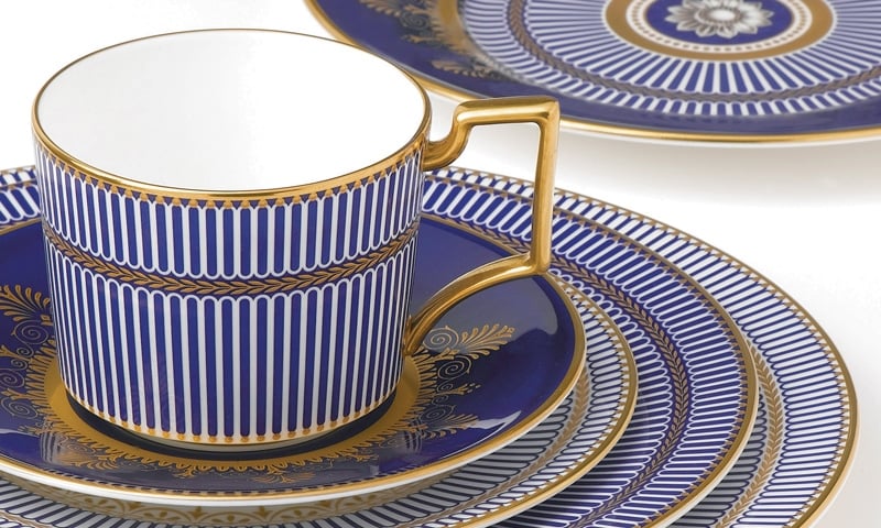 Wedgwood Prestige Anthemion Blue Collection