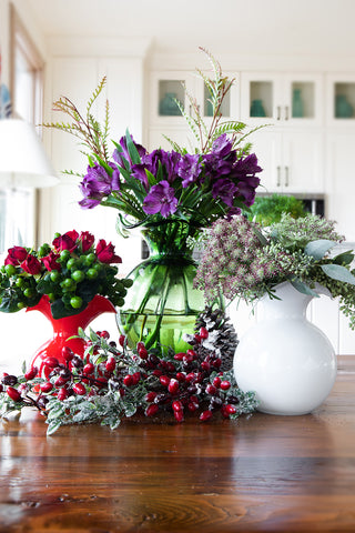 Vietri Hibiscus Glass Collection