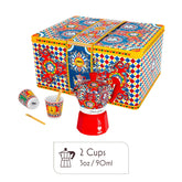 Dolce & Gabbana Moka Pot & Espresso Set Gift Set – Sicilian Cart Design