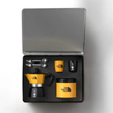 Bialetti x The North Face Moka Pot Adventure Set – 3-Cup Stovetop Espresso Maker with Coffee, Cups & Spoons