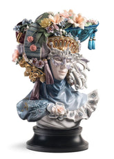 Venetian Fantasy Woman Sculpture - Limited Edition