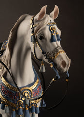 Arabian Pure Breed Horse Sculpture - Limited Edition