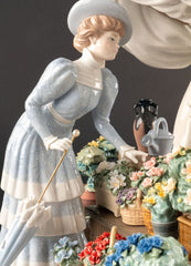 Flowers Market Sculpture - Limited Edition