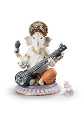 Veena Ganesha Figurine - Limited Edition