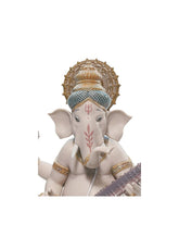 Veena Ganesha Figurine