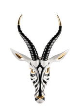 Antelope Mask, Black & Gold
