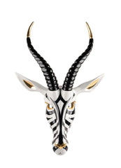 Antelope Mask, Black & Gold