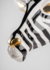 Antelope Mask, Black & Gold