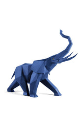 Elephant Sculpture, Blue