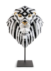 Lion Mask, Black/Gold