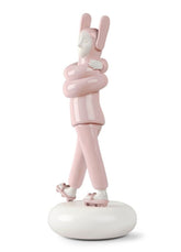 Embraced Sculpture, Pink