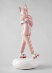 Embraced Sculpture, Pink