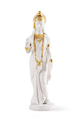Sita Sculpture, Golden Luster