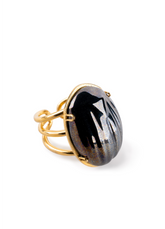 Scarab Metal Ring