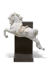 Horse On Pirouette Figurine
