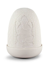 Lord Ganesha & Goddess Lakshmi Dome Table Lamp
