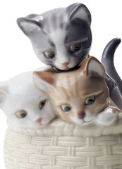 Curious Kittens Figurine