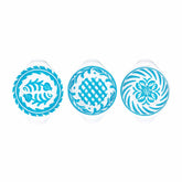 Sicily Teal Mini Handled Bowls