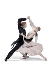 Elegant Foxtrot Couple Figurine - Limited Edition