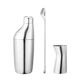 Sky 3 Pcs Giftset, Shaker 17 Oz, Stirring Spoon, and Jigger