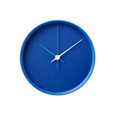 Henning Koppel Wall Clock 22cm Iconic Blue Matte