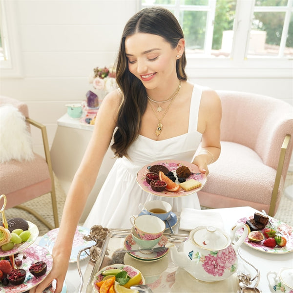 Royal Albert Miranda Kerr Friendship Teacup Saucer Set of 4