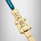 Christmas Nutcracker Golden Ornament