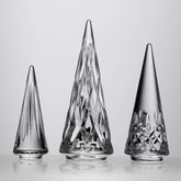 Christmas Crystal Standing Trees, Set of 3
