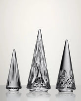 Crystal Christmas Standing Trees, Set of 3