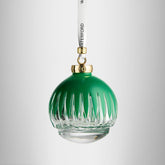 New Year Bauble Firework Green Ornament