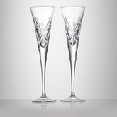 Winter Wonders Flutes Snowflakes Set of 2