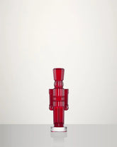 Crystal Christmas Red Standing Nutcracker