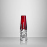 Lismore Red Bud Vase 7in