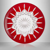 Lismore Red Decorative Plate, 12in