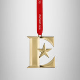 Elton John Golden E Icon Ornament