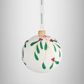 Holiday Heirlooms Mistletoe Bauble Ornament