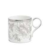 Silver Tonquin Mug 9.1 Oz White / Silver