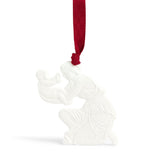 Festive Joy Ornament White China