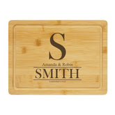 11 1/2 x 9 Bamboo Cutting Board with Drip Ring