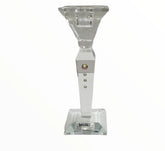 Italian 24 pct. Crystal Candle Holder w. Swarovski Elements