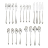 Pallone 18/10 Stainless Steel 20 Piece Flatware Set