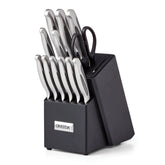 Crosshatch 14-Piece Cutlery Block Set
