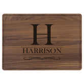 14x10 Walnut Cutting Board with Drip Ring