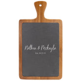 14x7 Acacia Wood/Slate Cutting Board