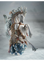 Arion On A Seahorse Sculpture - Limited Edition