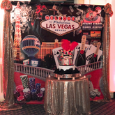 Jackpot Nights Las Vegas Backdrop