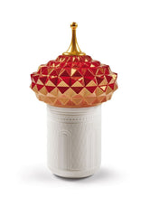 South Tower Candle 1001 Lights, Rose, Night Approaches Scent