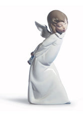 Curious Angel Figurine