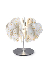 Nightbloom Table Lamp, White & Gold (US)