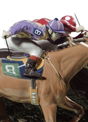 At The Derby Horses Sculpture - Limited Edition